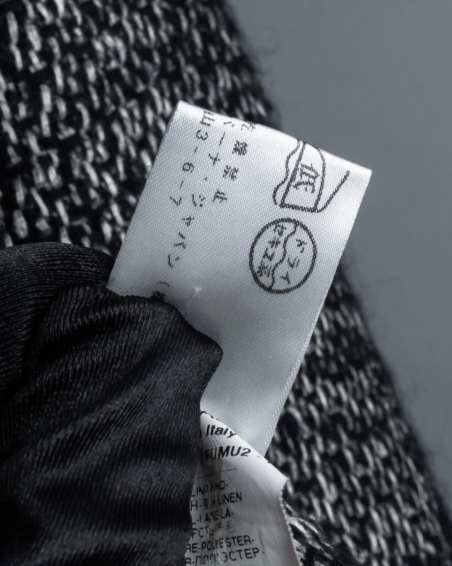 "Dolce & Gabbana" Double-breasted beautiful tweed long coat