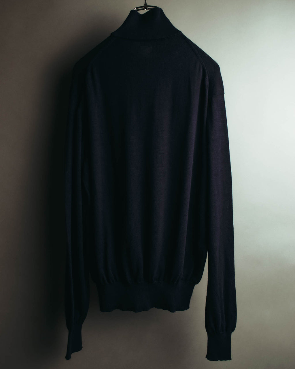 "Loro Piana" 00's-10's Refined cotton half-zip sweater