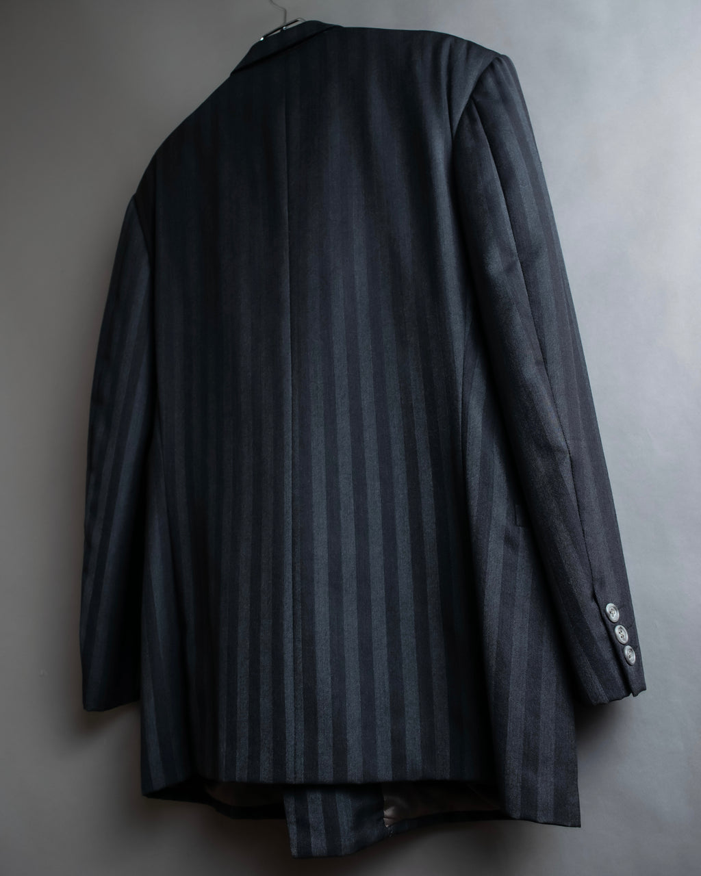 "GIANNI VERSACE" Striped classical tailored jacket