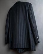 "GIANNI VERSACE" Striped classical tailored jacket