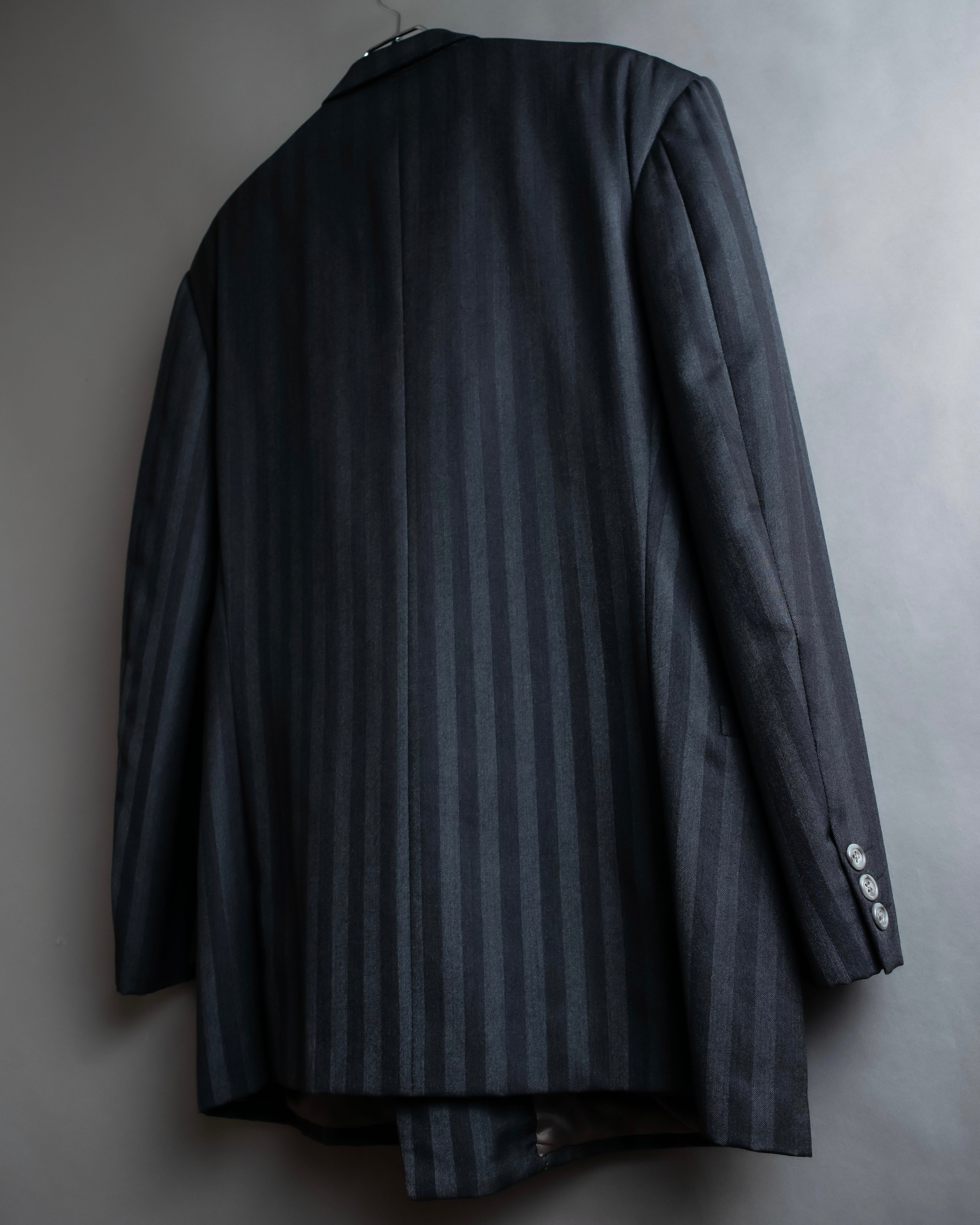 "GIANNI VERSACE" Striped classical tailored jacket