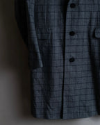 "JOHNBULL" Velvet collar design chesterfield coat