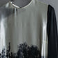 "STELLA McCARTNEY" Tree pattern bicolor tunic pullover