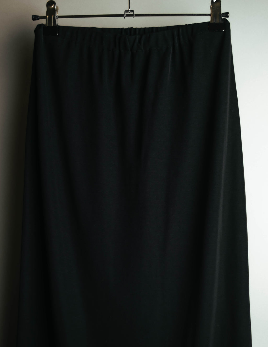 "Y's" Minimal black maxi skirt