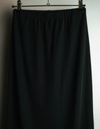 "Y's" Minimal black maxi skirt