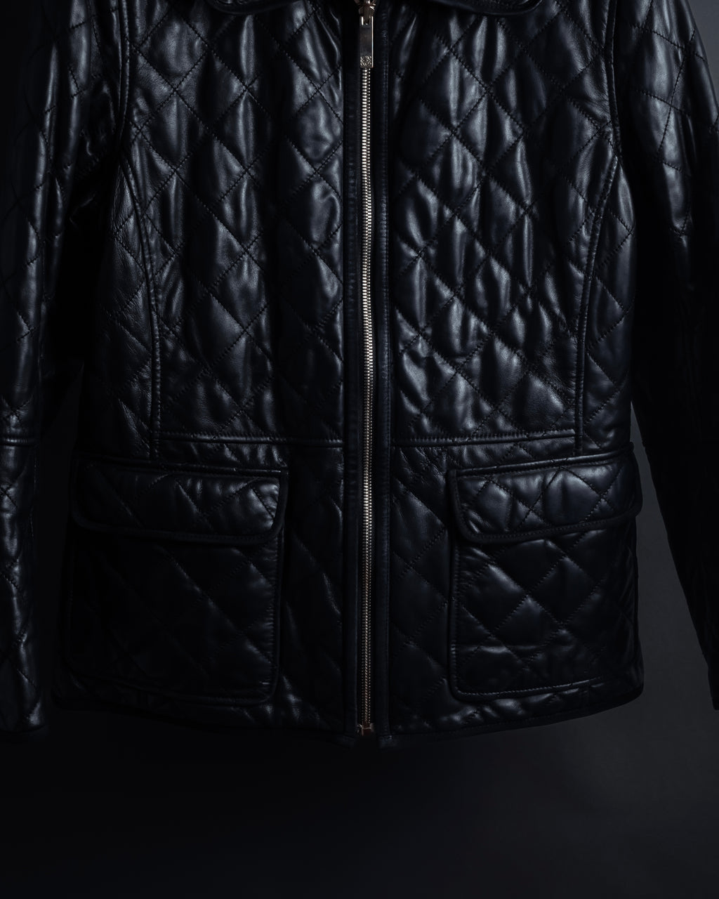-SPECIAL- "LOEWE" 2009-2013's Quilted design reversible lambskin jacket