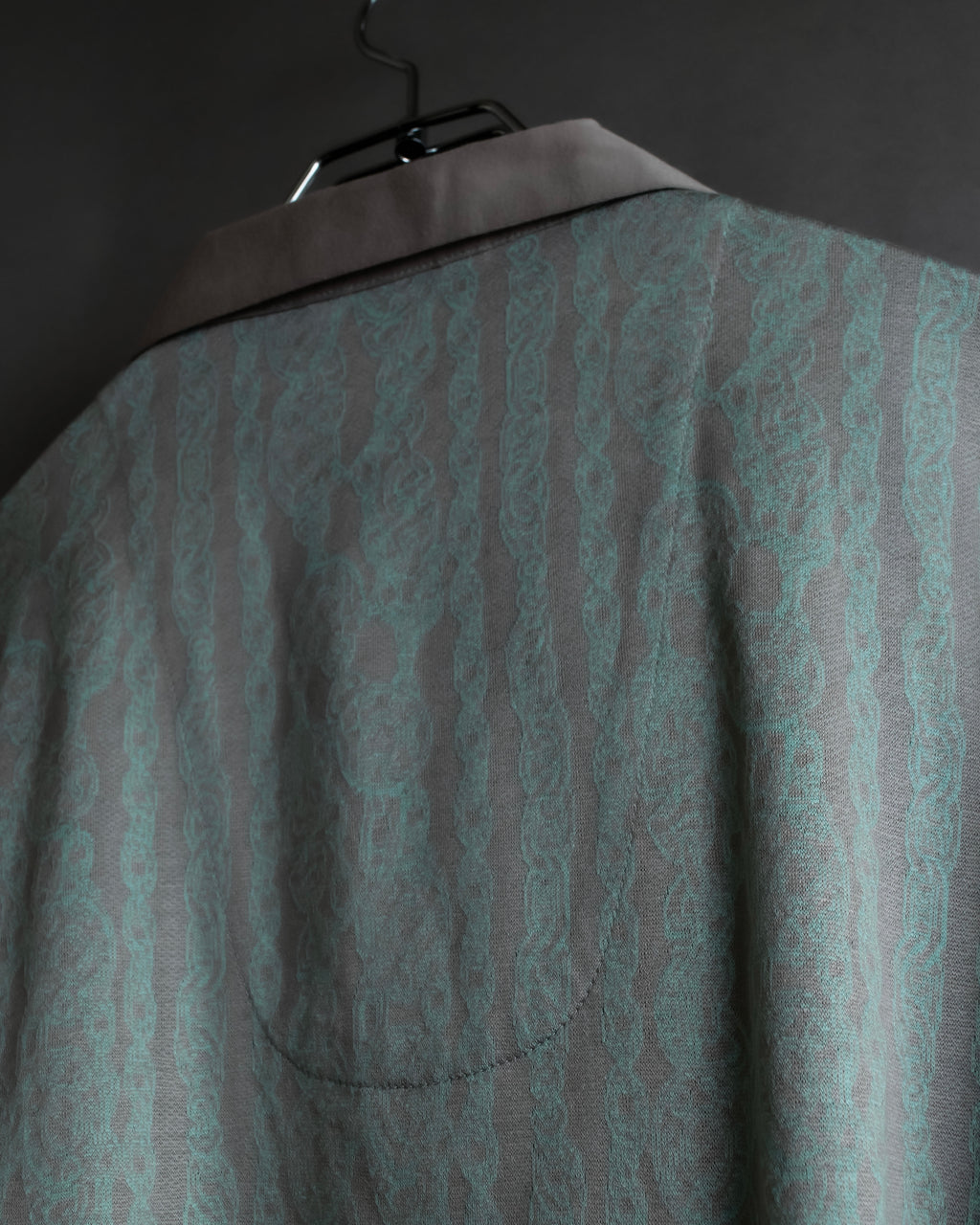 "CELINE" Chain motif pattern relaxed pajama set up