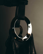 "Sergio Rossi" 00's-10's Soft leather hobo shoulder bag