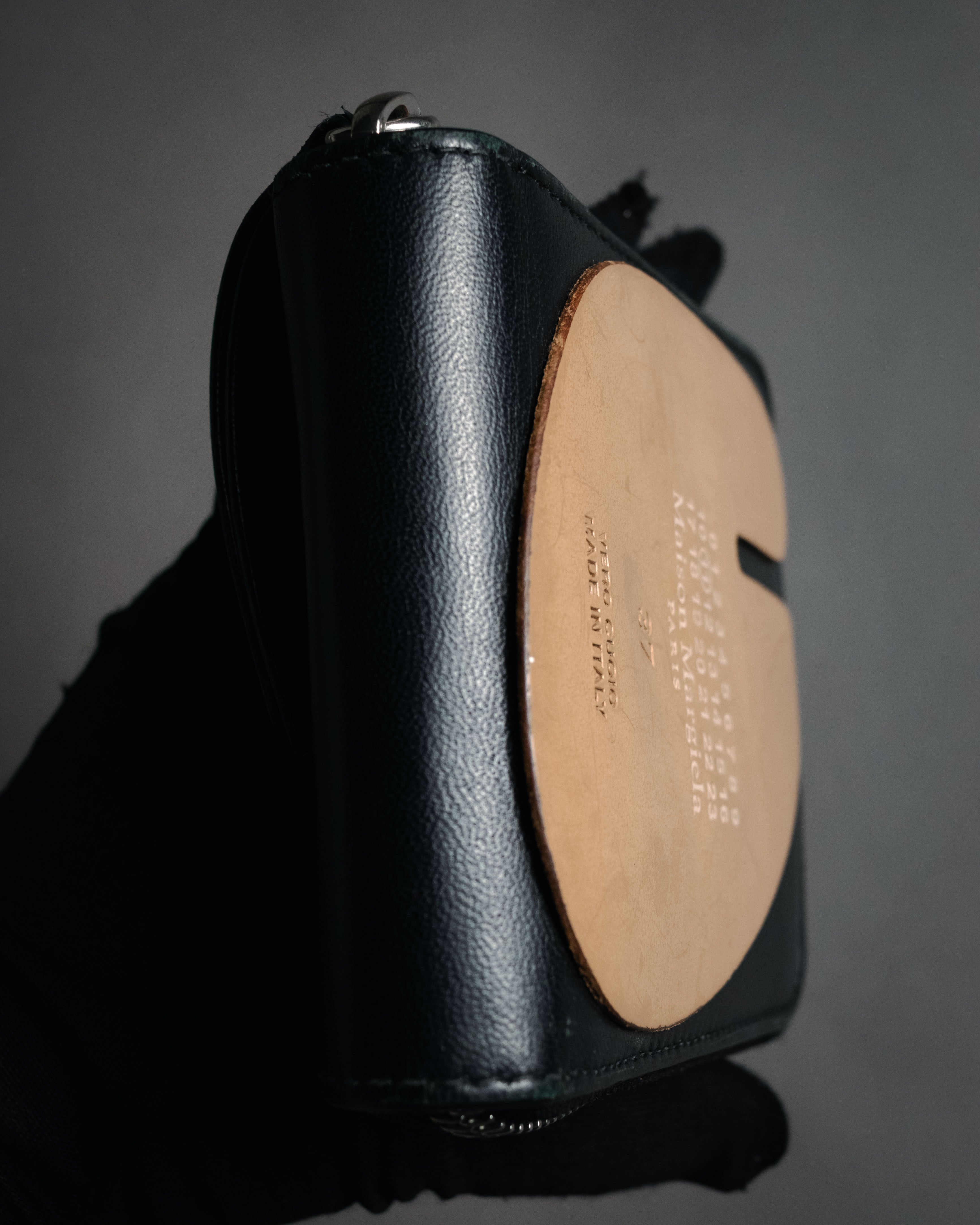 "Maison Margiela" 2020SS tabi sole patch zip wallet