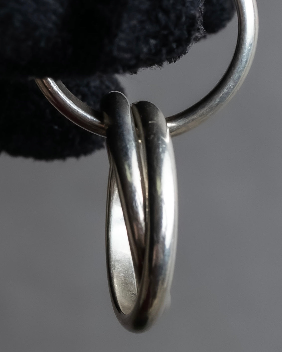 "Tiffany&Co" Trinity design silver ring