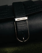 "DIOR HOMME" 00's-10's Black leather wrist cuff