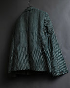 "MARNI" Geometric pattern double-breasted tailored jacket