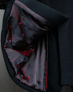 "HERMES" 100% cashmere shaped tailored jacket