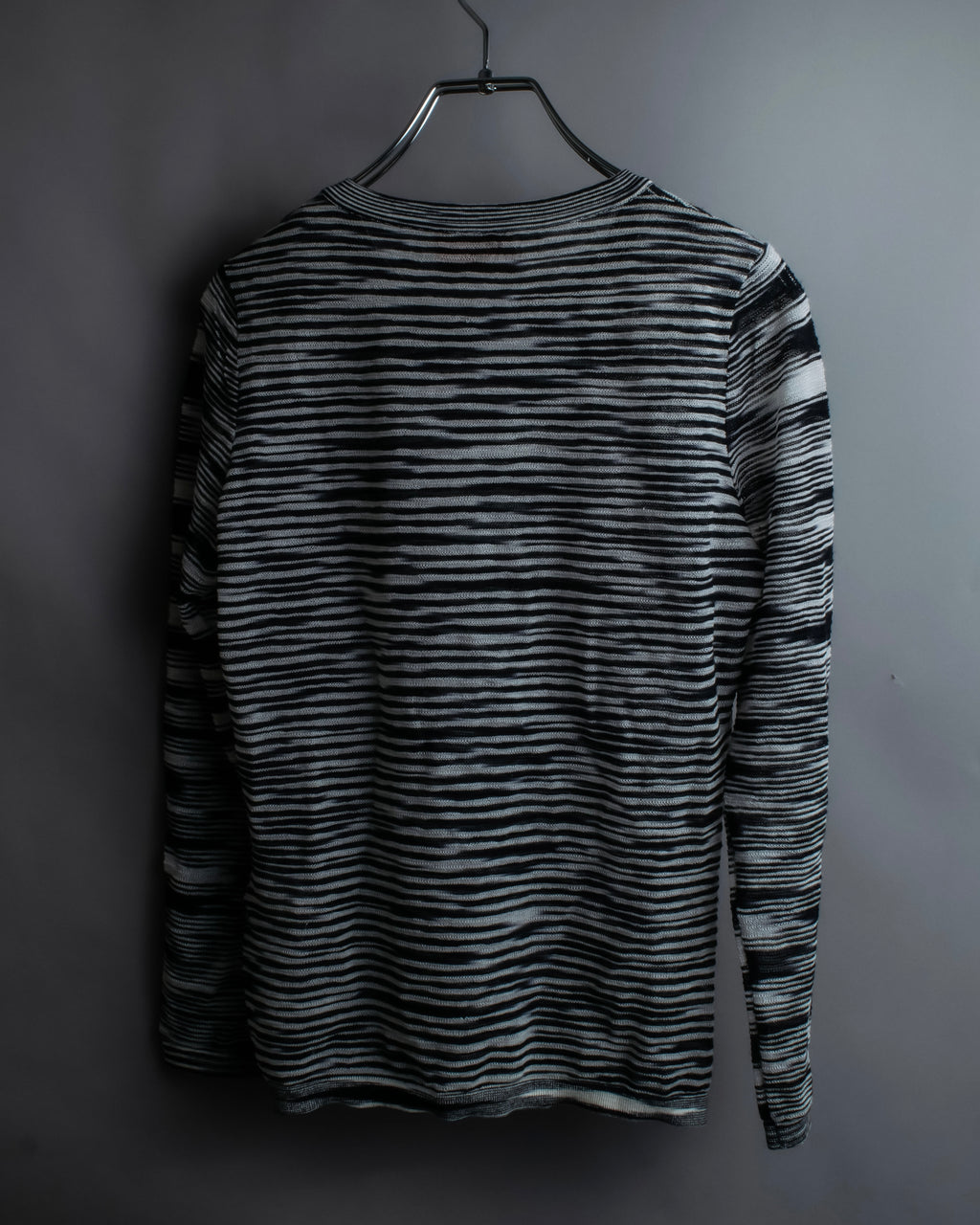 "MISSONI" Multi border pattern box silhouette knit