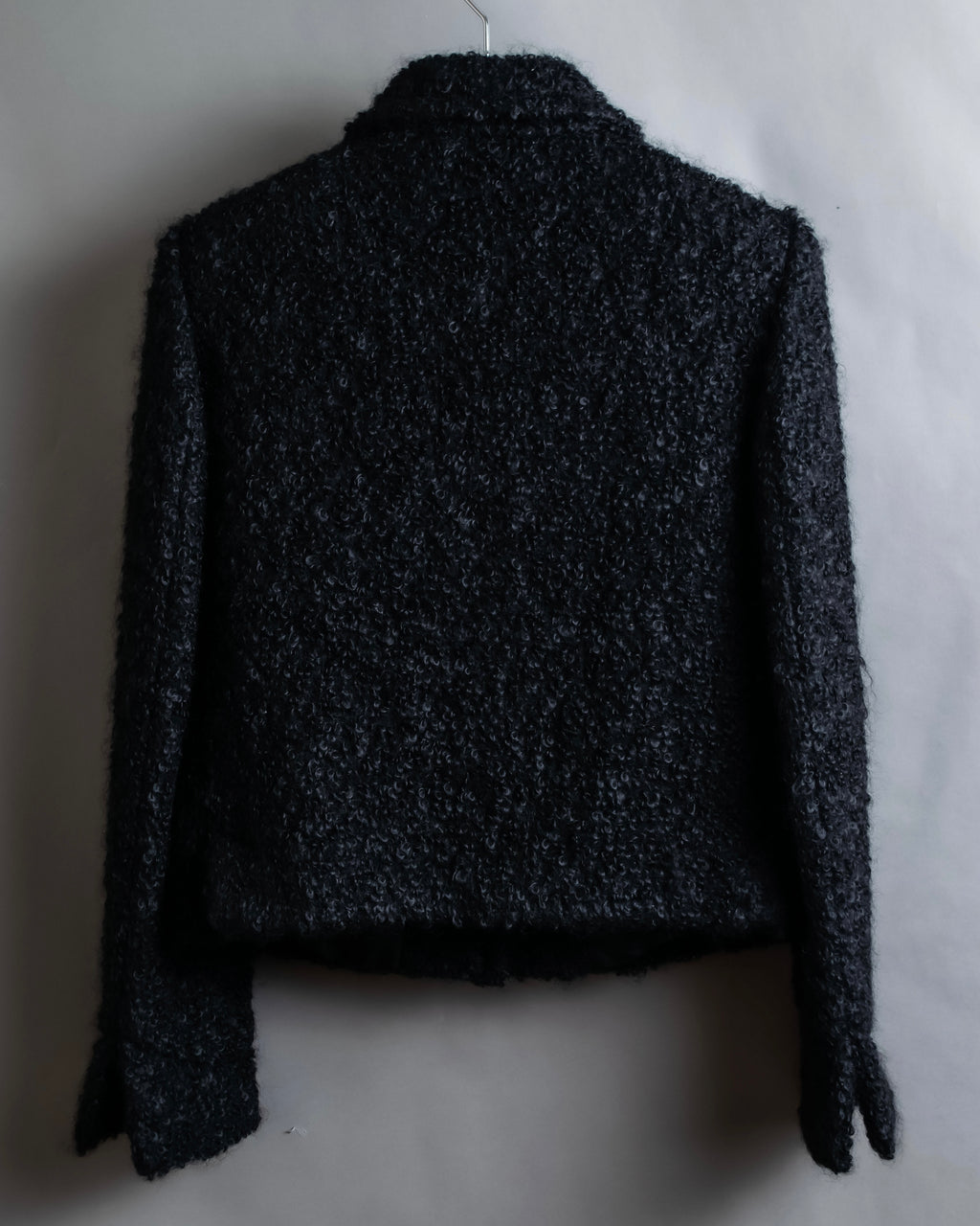 "GUCCI" Compact pattern bouclé wool jacket