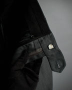 "HUGO BOSS" Fine-gauge wool khaki gray set up