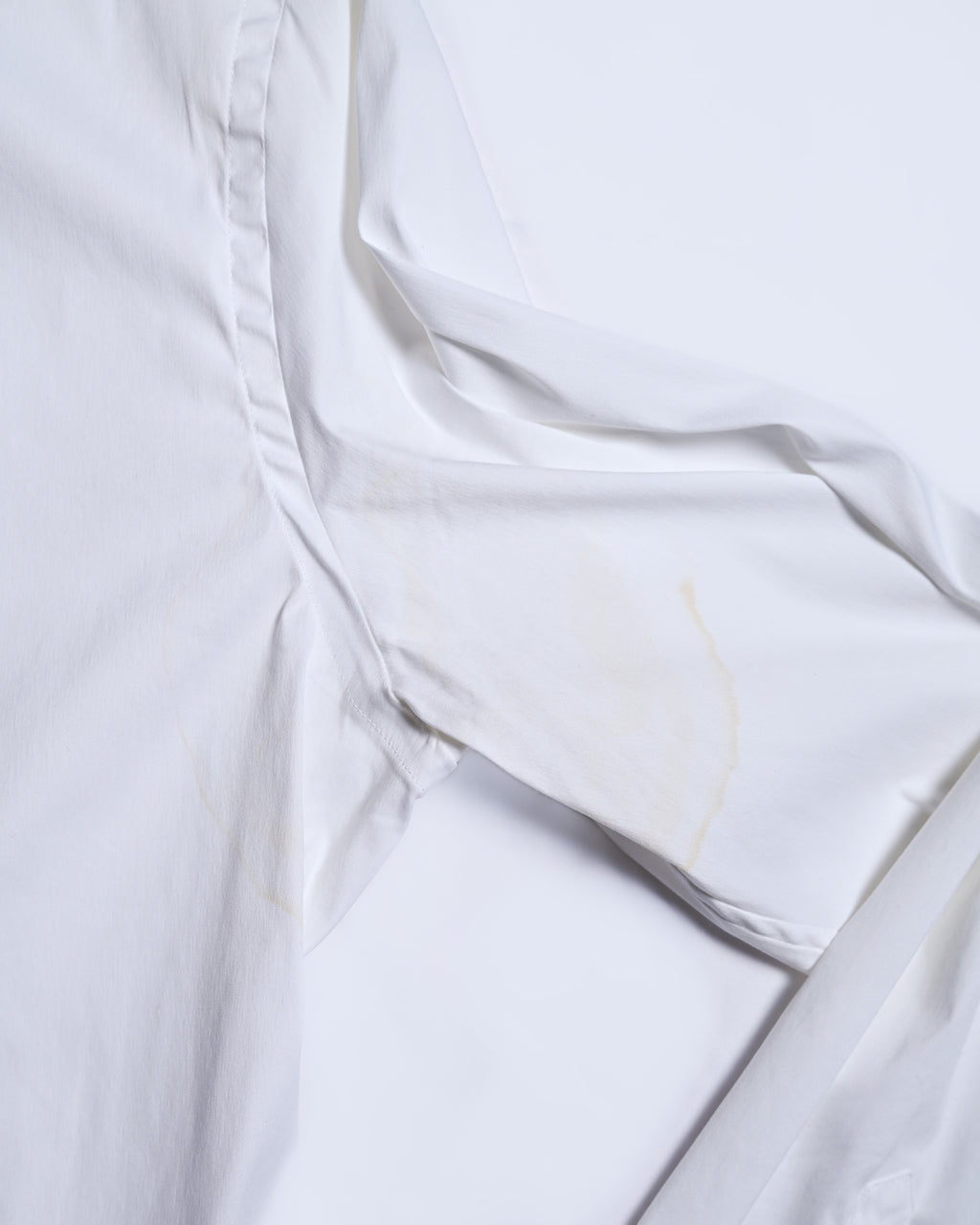 PRADA/ 2021 Thick Collar Oversized Dress Shirt White