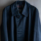 "BURBERRYS" Cotton polyester twill long length stand collar coat