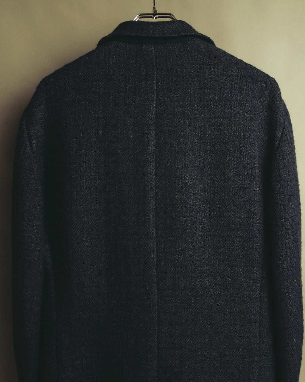 "BOTTEGA VENETA"  Late 90's-early 00's textured tailored short coat