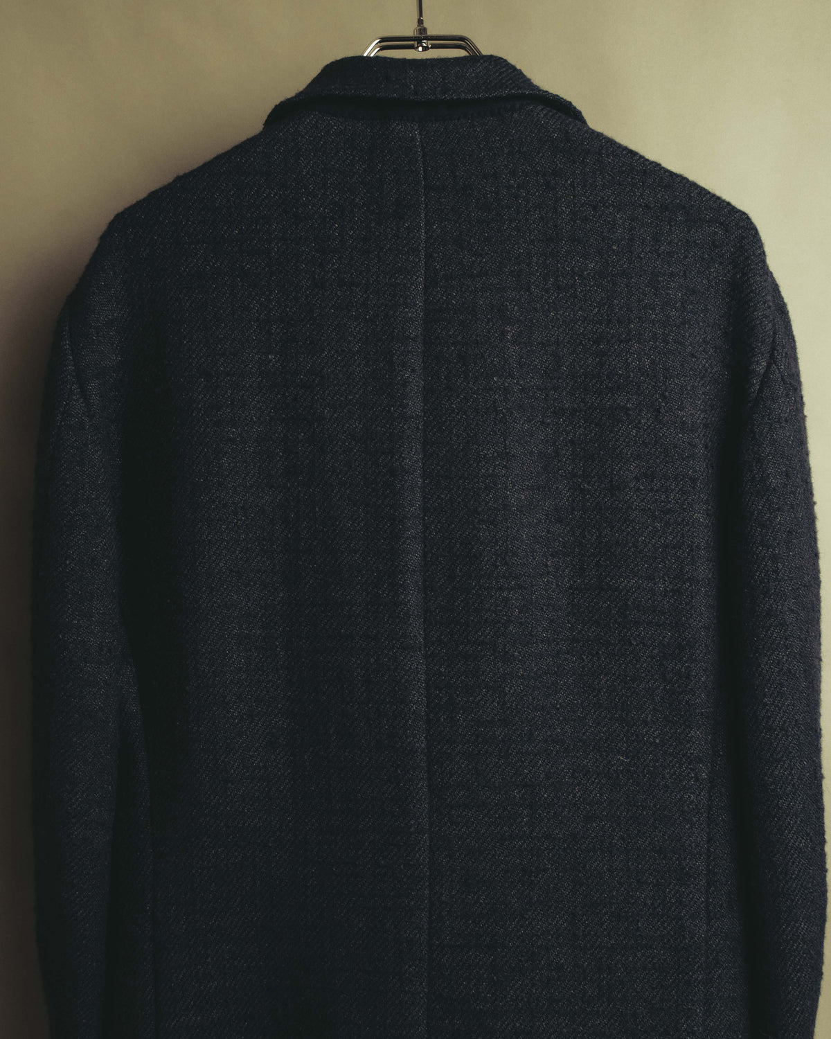 "BOTTEGA VENETA"  Late 90's-early 00's textured tailored short coat