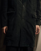 "BURBERRY" Garment dyed faded hunting design coat