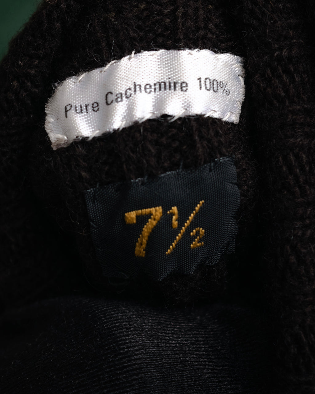 –SPECIAL– “HERMES” 80’s-90’s Cashmere lined suede driving gloves