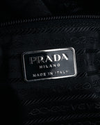 “PRADA” 1998-2003 Felt and gomma duffle bag