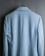“CELINE “ beautiful shaped sky blue tailored jacket