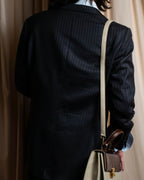 "PAUL SMITH" Satin-switched striped tailored jacket