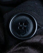 "Max Mara" Draped fabric patch pockets design tailored jacket