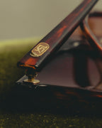 "Yves Saint Laurent" 80's Oversized tortoiseshell square sunglasses