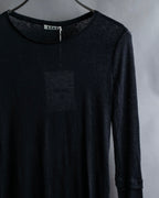 "Acne" Back＆sleeve cutting slit design pullover