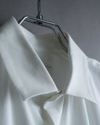 “PRADA” Short pointed collar dress shirt