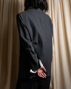 "COMME des GARCONS HOMME" 03SS fine all-over pattern cotton tailored jacket