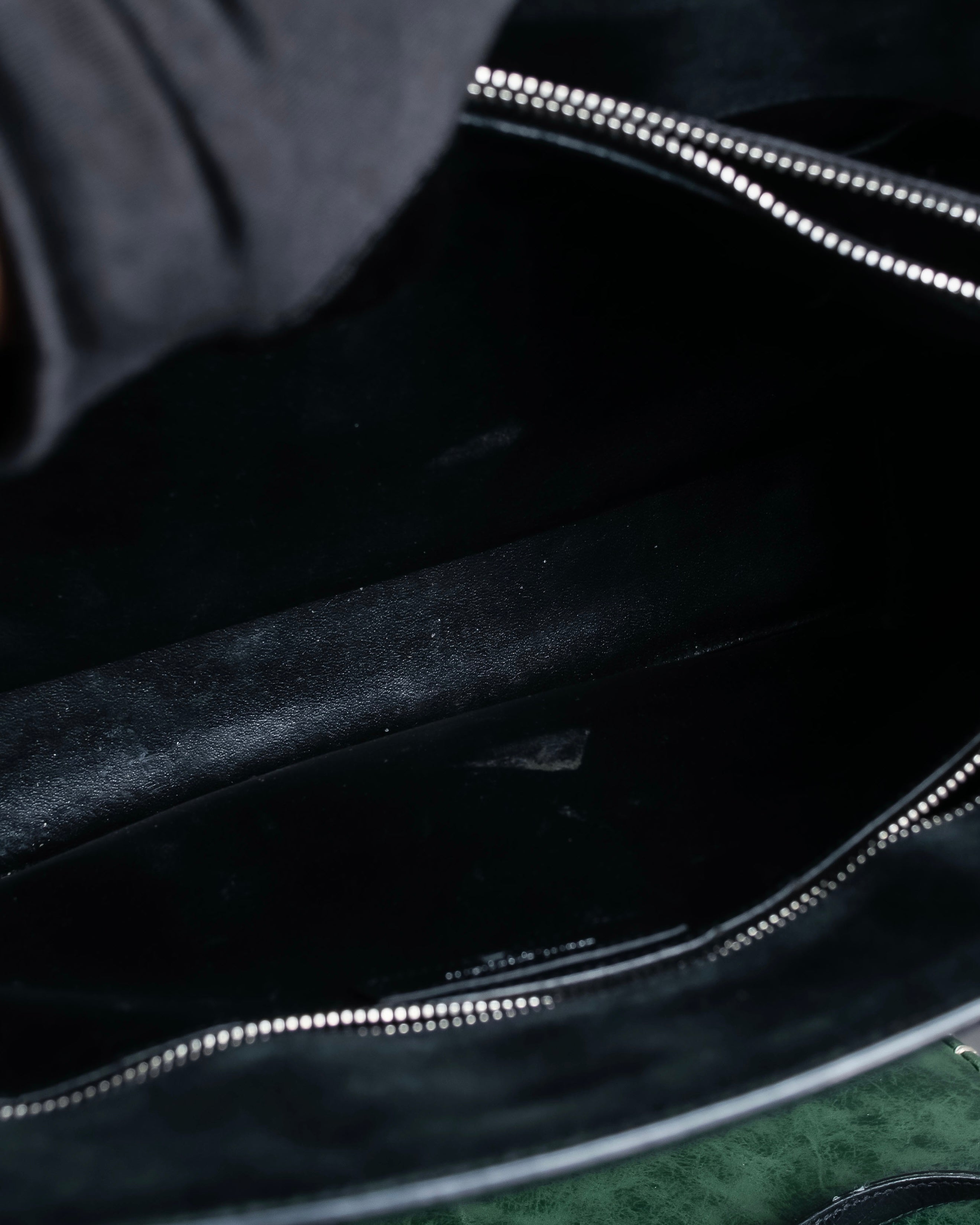 "Saint Laurent" Sac du Jour leather combination 2way bag