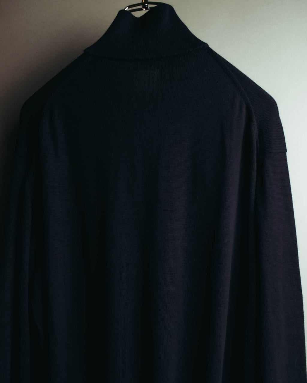 "Loro Piana" 00's-10's Refined cotton half-zip sweater