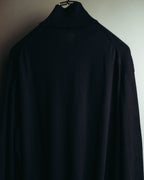 "Loro Piana" 00's-10's Refined cotton half-zip sweater