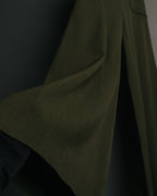 -SPECIAL- “Christian Dior” 2001 Galliano era olive wide safari trousers