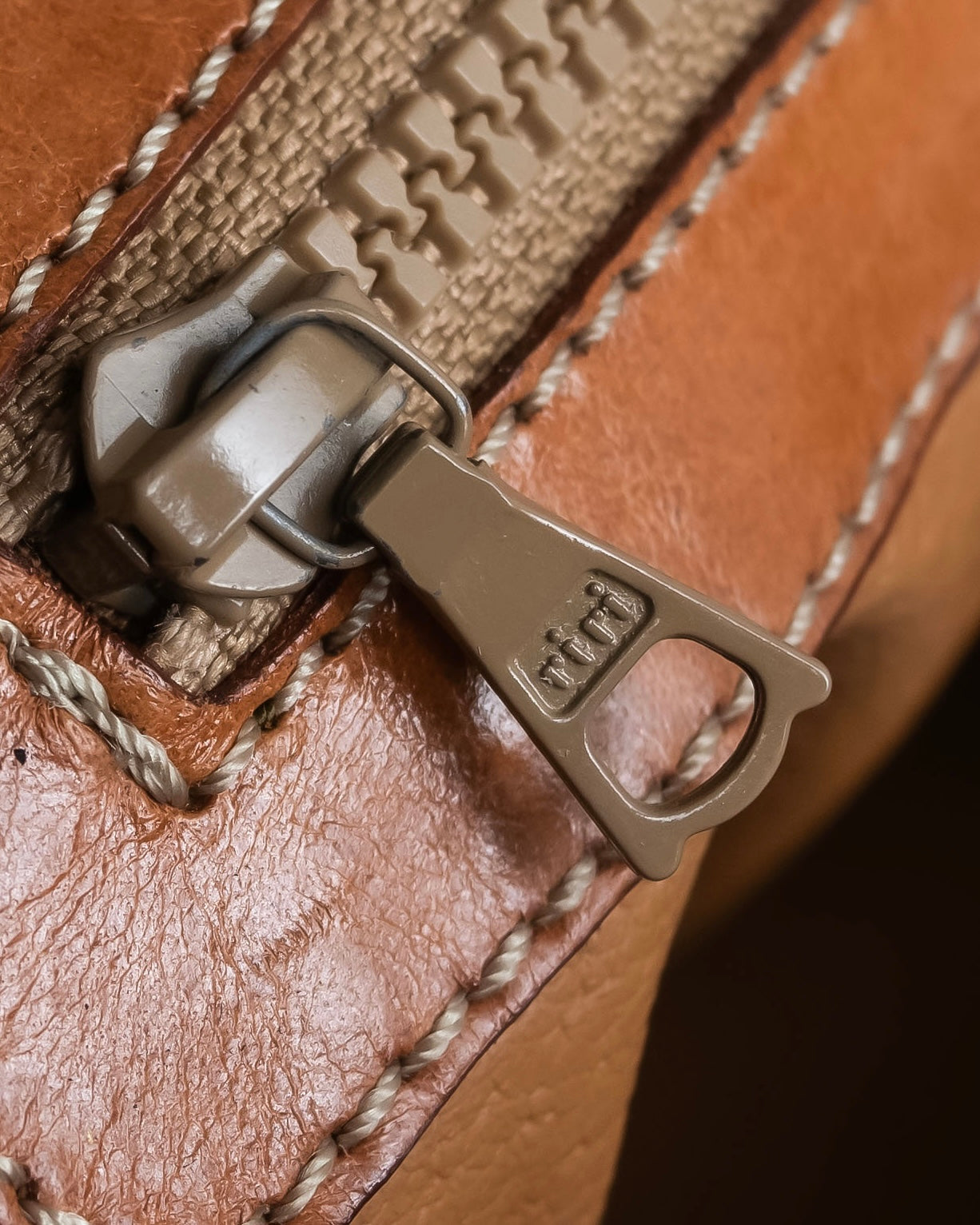 "CELINE" Macadam pattern leather combination boston bag