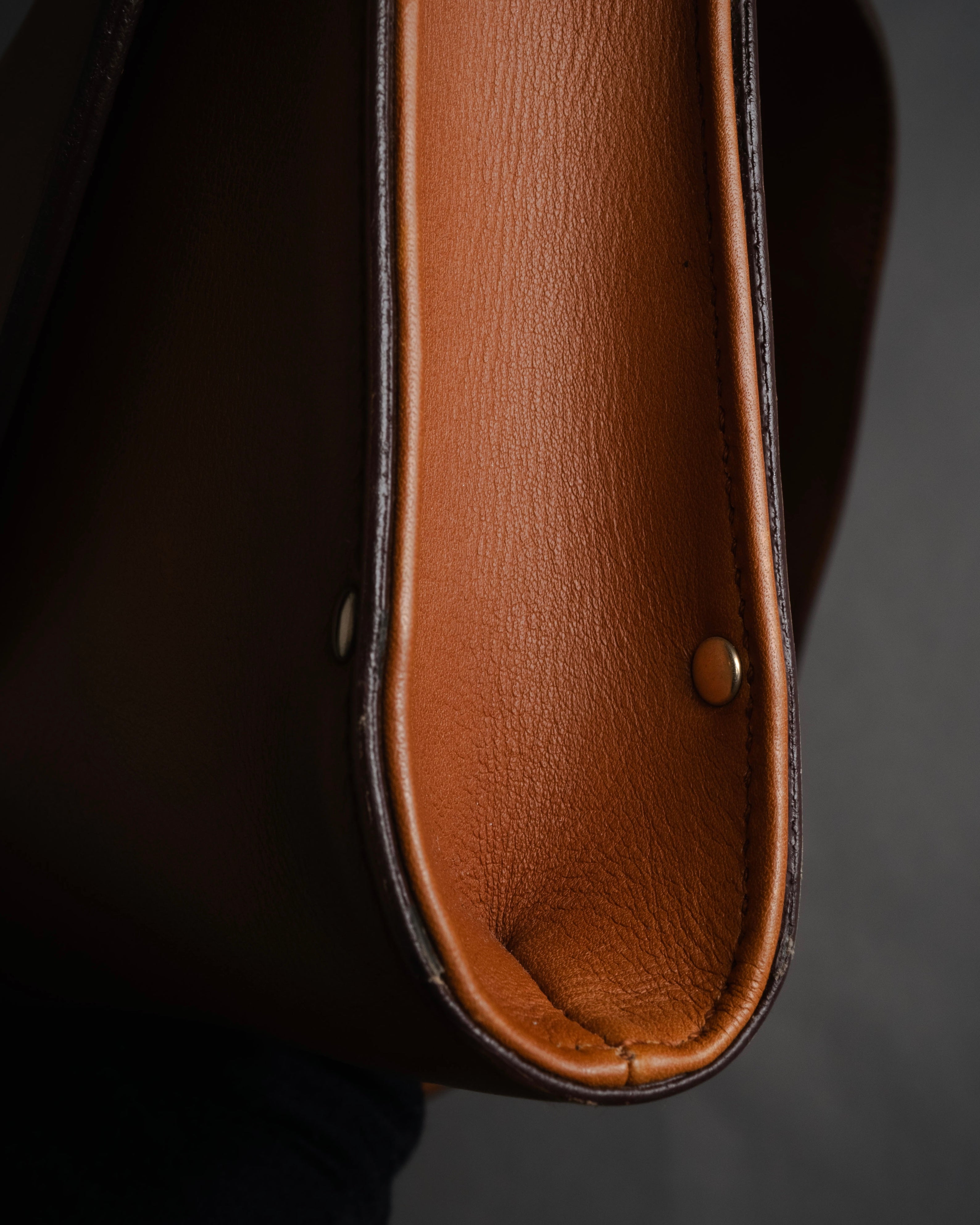 “Salvatore Ferragamo” 2000’s Gancini flap one handle bag