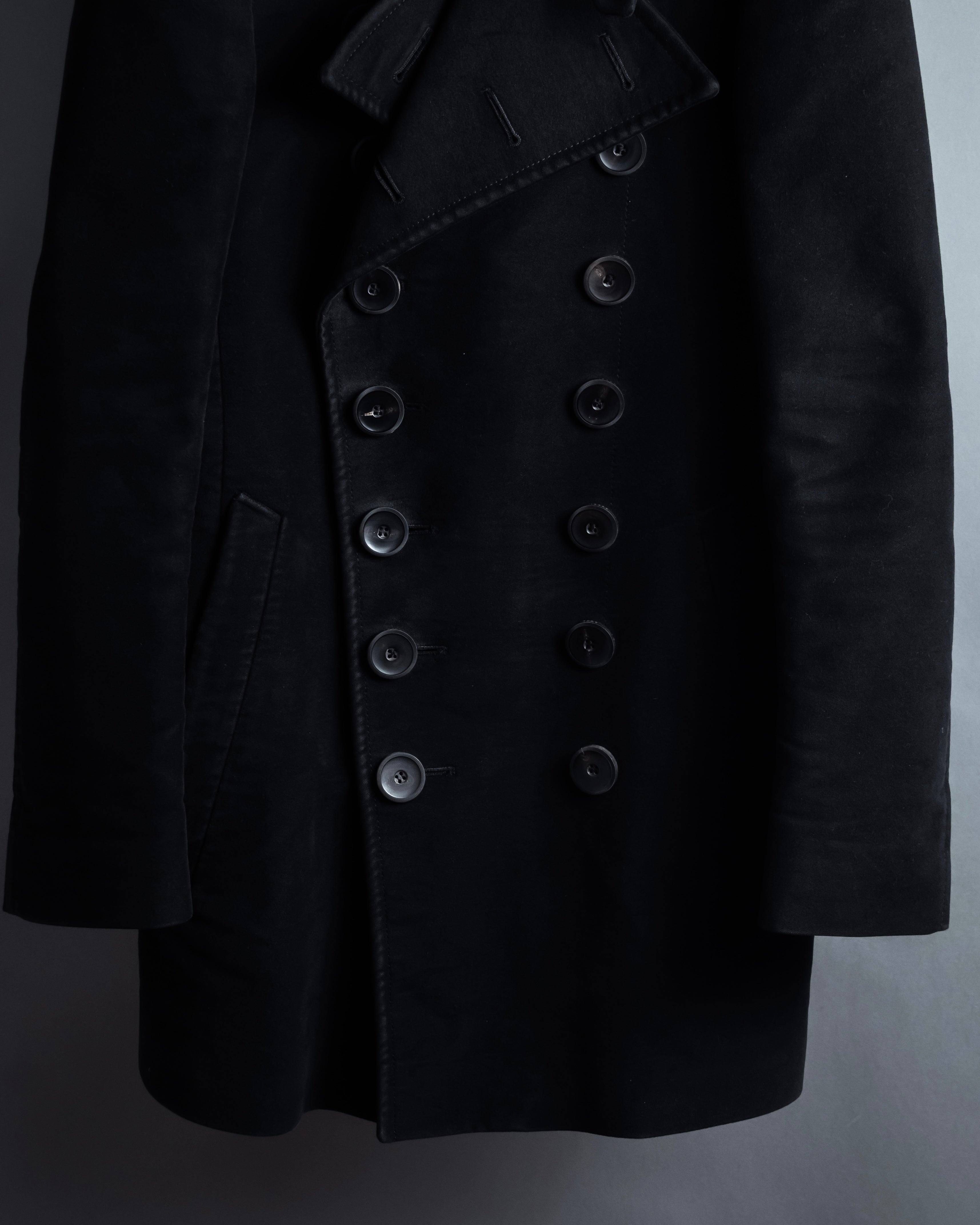 -SPECIAL- "GUCCI" 2007-2011's  High density cotton military detail mid-length coat