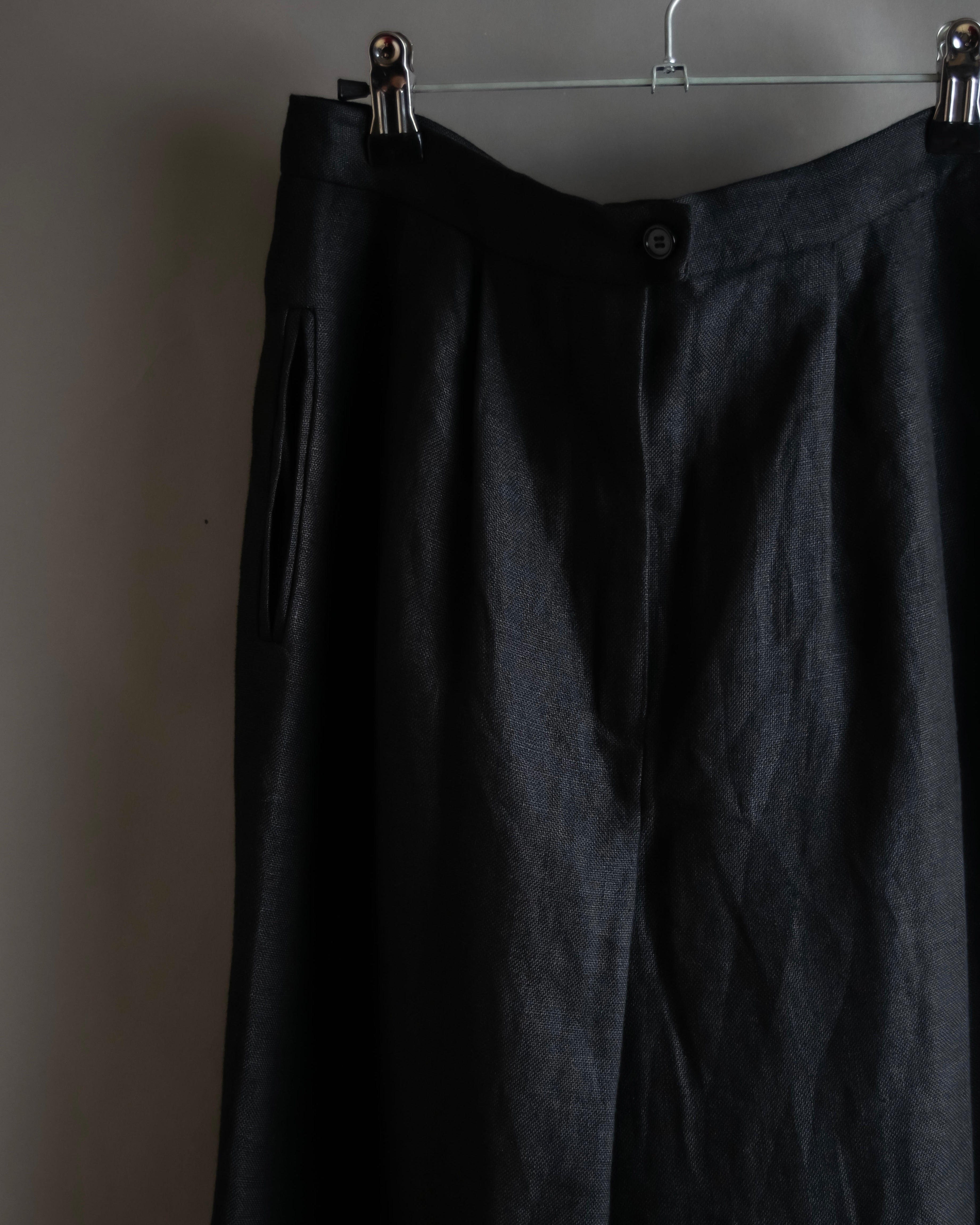 "Vintage beautiful wrinkles wide slacks"