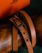 "HERMES" API Doubletour layered design belt bracelet