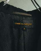 “COMME des GARCONS” 90’s black tailored long coat