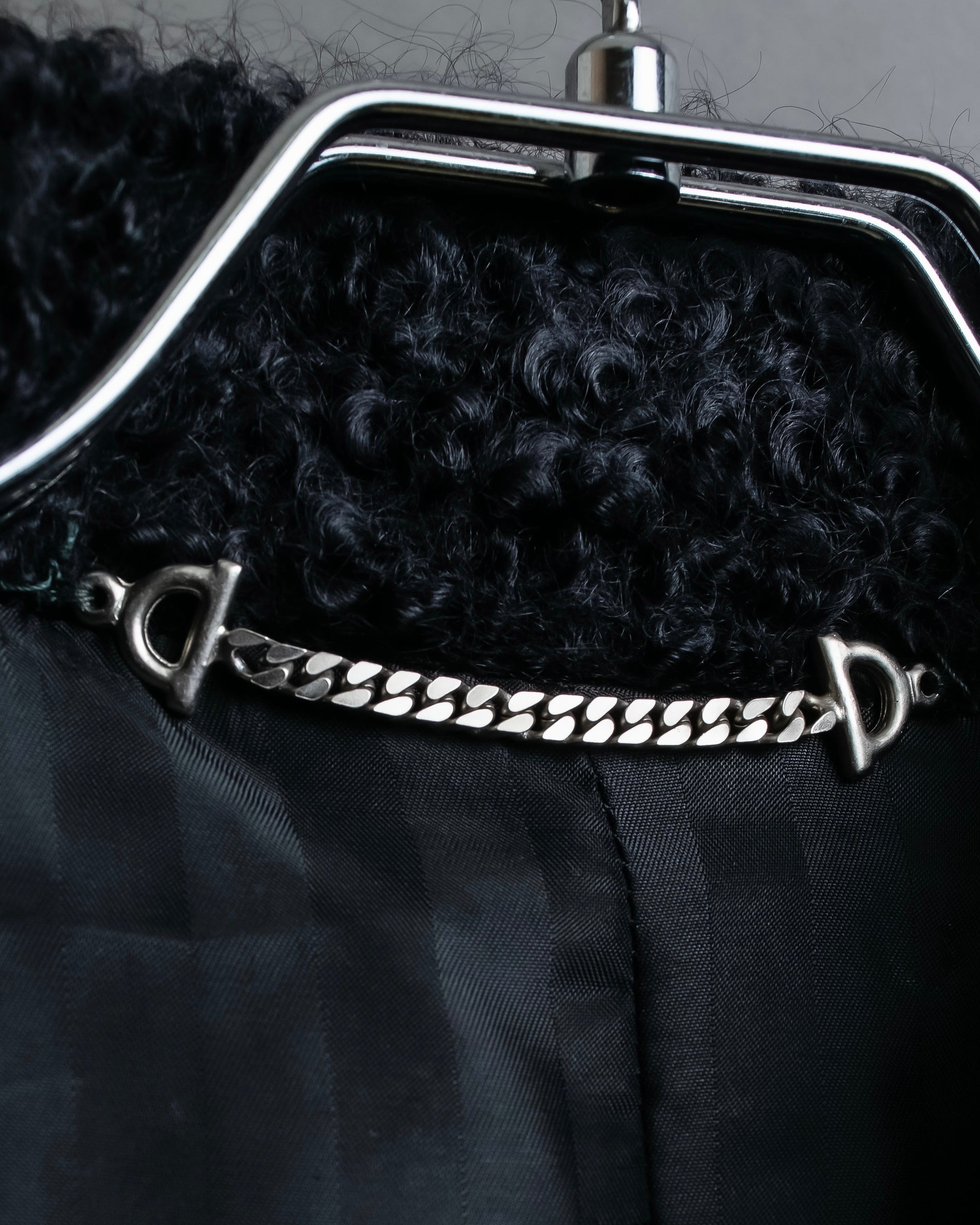 "GUCCI" Compact pattern bouclé wool jacket