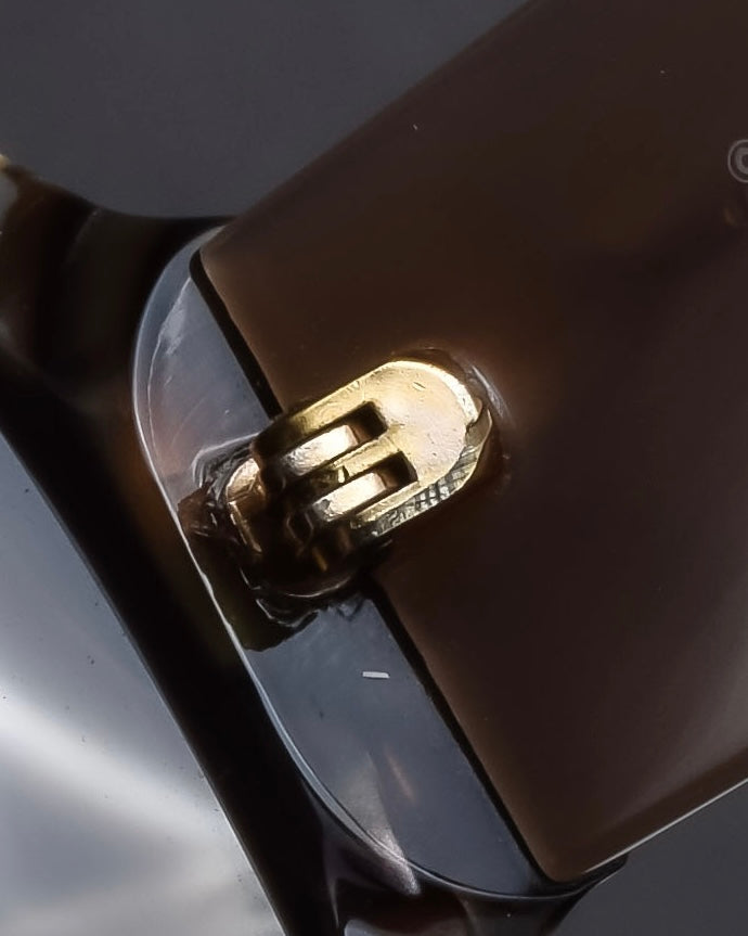 "Christian Dior" Tortoiseshell buckle detail sunglasses