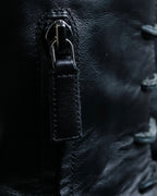 "TOM FORD" Fringe detail western long boots