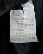 "GIORGIO ARMANI" Beautiful drape navy wool set up