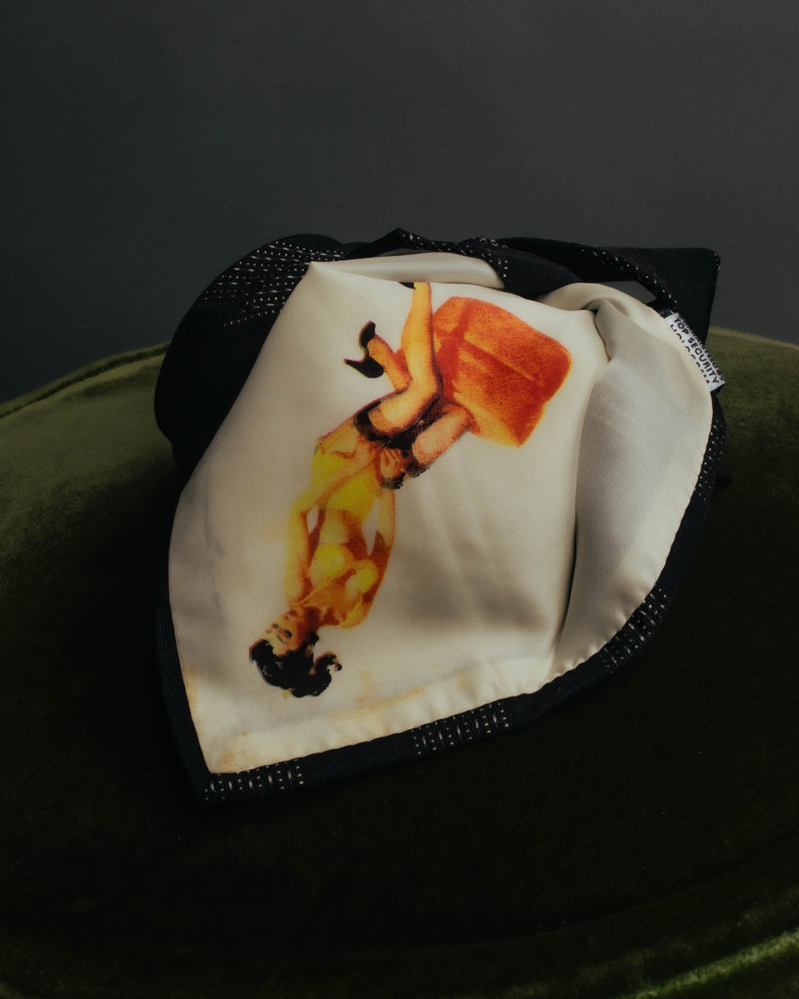 "Dolce & Gabbana" 00's-10's Silk wool scarf tie