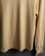 "COMME des GARCONS Shirt" Zip separate fabric detail long cut sew